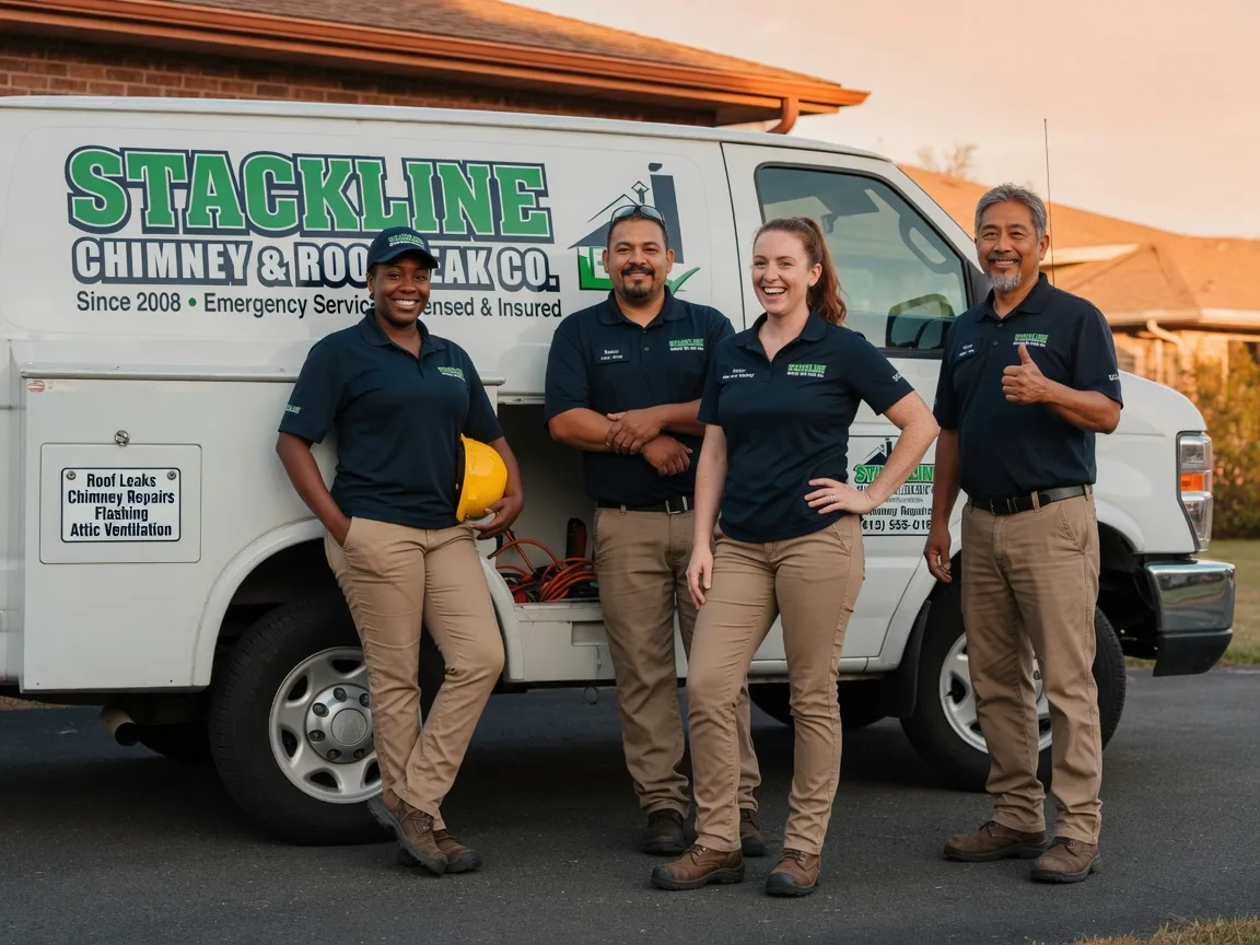 Chimney flashing repair company in Trafford, PA
